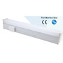 Mega LED - LED Flat Linear Light - 600mm, 12W, Galvanized Steel Frame Coated White, 100-265V AC (33014)
