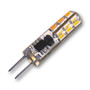 Mega LED - LED Replacement Bulb - G4 Type, 1.0 Watt, 100 Lumens, 10-30V DC & 12V AC, Warm White (34123-WW)