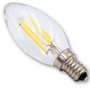 Mega LED - LED Replacement Bulb - E14 Type, 4.5 Watt, 450 Lumens, 220V AC, Beam Angle 360°, 3000K (30326-E14D)