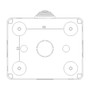 Vimar IP55 3-Module Surface Enclosure, For Eikon Arké Plana, 3pk