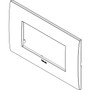 Vimar Arké 19654 Classic Cover Plate, 4-Module