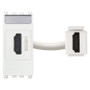 Vimar Arké HDMI 2.1b Outlet, IP20, Keystone Fixing, Flush Mount - Apollo Lighting