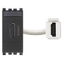 Vimar Arké HDMI 2.1b Outlet, IP20, Keystone Fixing, Flush Mount