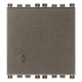 Vimar Arké Push Button, 1P NO, 10A 250V, Lightable, IP40