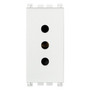 Vimar Arké SICURY P11 Socket Outlet, Italian Standard, 2P+E, 10A 250V, IP20