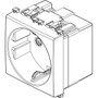 Vimar Arké SICURY P30 Socket Outlet, 2P+E, 16A, 250V, 2 Modules