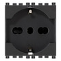 Vimar Arké SICURY Universal Socket Outlet, Italian Standard P40, 2P+E, 16A 250V - Apollo Lighting