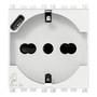 Vimar Arké SICURY Universal Socket Outlet, Italian Standard P40, 2P+E, 16A 250V