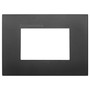 Vimar Arké 19653 Classic 3-Module Cover Plate, 122 x 90 mm, IP00
