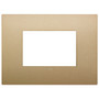 Vimar Arké 19653 Classic 3-Module Cover Plate, 122 x 90 mm, IP00