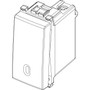 Vimar Arké 2-Way Rocker Switch, 1P, 16AX, 250V, IP40, Lightable, Replaceable Button