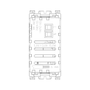 Vimar Arké USB Charging Outlet, 120-240V AC, 1 Module