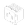 Vimar Arké USB Charging Outlet, 5V, 2 Modules, 50/60 Hz