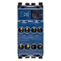 Vimar Arké 19015 2-Pole 1-Way Rocker Switch, 16AX, 250V, IP40, Flush-Mount, Lightable, Replaceable Button