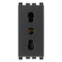 Vimar - Arké 19203 SICURY Bpresa P17/11 Socket Outlet - 2P+E 16 A 250 V, Italian Standard, IP20, Plastic - Apollo Lighting