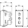Vimar Arké SICURY P17/11 Socket Outlet, 2P+E, 16A 250V, IP20, Flush Mount