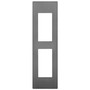Vimar Arké Classic Cover Plate, 2-Module, Panel Mounting, Technopolymer