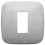 Vimar Arké Round Cover Plate, 1 Module, Metal
