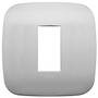 Vimar Arké Round Cover Plate, 1 Module, Metal