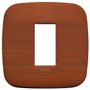 Vimar Arké Round Cover Plate, 1 Module, Natural Wood