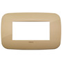 Vimar Arké Round Cover Plate, 4-Module, Technopolymer