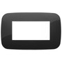 Vimar Arké Round Cover Plate, 4-Module, Technopolymer