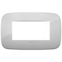 Vimar Arké Round Cover Plate, 4-Module, Technopolymer