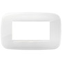 Vimar Arké Round Cover Plate, 4-Module, Technopolymer