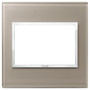 Vimar Eikon EVO British Standard 3-Module Cover Plate