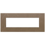 Vimar Eikon EXE Cover Plate, 7-Module, 212 x 90 mm - Apollo Lighting
