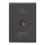 Vimar Idea Interchangeable 1-Module Button, Thermoplastic, Matt