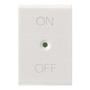 Vimar Idea Interchangeable 1-Module Button, Thermoplastic, Matt