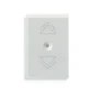 Vimar Idea Interchangeable 1-Module Button, Thermoplastic, Matt