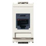 Vimar Netsafe RJ45 Cat5e Socket Outlet, Panduit MINI-COM, T568A/B