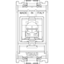 Vimar Netsafe RJ45 Cat5e Socket Outlet, Panduit MINI-COM, T568A/B