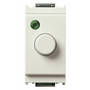 Vimar Idea Rotary Dimmer, 120V 50-60Hz, 30-500W, 30-300VA, IP40