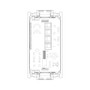 Vimar - Idea 16603.1 MASTER Rotary Dimmer - 230 V, 50 Hz, IP40, Plastic - Apollo Lighting