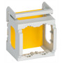 Vimar Idea 2-Module DIN-Rail Mounting Frame, DIN 60715 TH35, RAL 7035