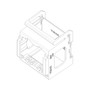 Vimar Idea 2-Module DIN-Rail Mounting Frame, DIN 60715 TH35, RAL 7035