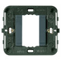 Vimar Idea 1-Module Mounting Frame, Smooth Front, Claws, 60 mm Round Box - Apollo Lighting