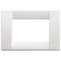 Vimar - Idea 16743 Classica Cover Plate - 3 Module, Plastic - Apollo Lighting
