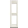 Vimar Idea Classica Cover Plate, 2-Module, Panel Mount, Technopolymer, IP00