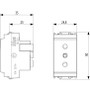 Vimar Idea SICURY Socket Outlet, Italian Standard P11, 2P+E, 10A 250V, IP20