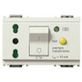 Vimar Idea SICURY Bpresa Socket Outlet, Italian Standard P17/11, 2P+E 16A 250V, C16 RCBO, 10mA, 3 Modules - Apollo Lighting