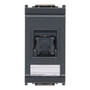 Vimar IDEA RJ45 Cat5e 3M UTP Outlet, Unshielded, 8 Contacts, T568A/B Universal Wiring