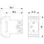 Vimar Idea Swiss Type 13 Socket Outlet, 2P+E, 10A 250V, IP20