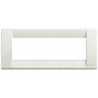 Vimar - Idea 16736 Classica Cover Plate - Die Cast Metal, 6 Module - Apollo Lighting