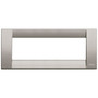 Vimar Idea Classica Cover Plate, 6-Module, Clamp Mounting, Horizontal or Vertical Mount