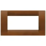 Vimar Idea Classica 4-Module Cover Plate, Clamp Mounting