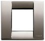 Vimar Idea Classica Cover Plate, 1-Module or 2-Reduced-Module, Die-Cast Metal